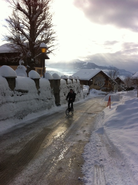 Trying to visit a fellow philosopher in the Valais